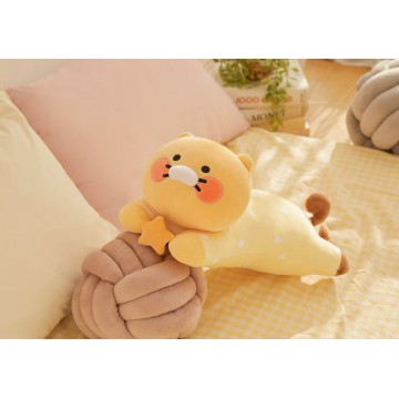 Kakao Friends - Chunshik 黃色波點睡衣公仔